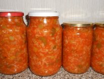 Салаты консервированные с гречкой на зиму