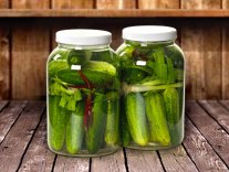 Рецепты салатов из переросших огурцов на зиму