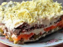 Салат из печени – блюдо для всей семьи! Вам непременно понравится простой рецепт!